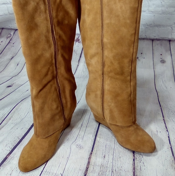 Jessica Simpson Shoes - Westside LEATHER Suede Boots 🥰